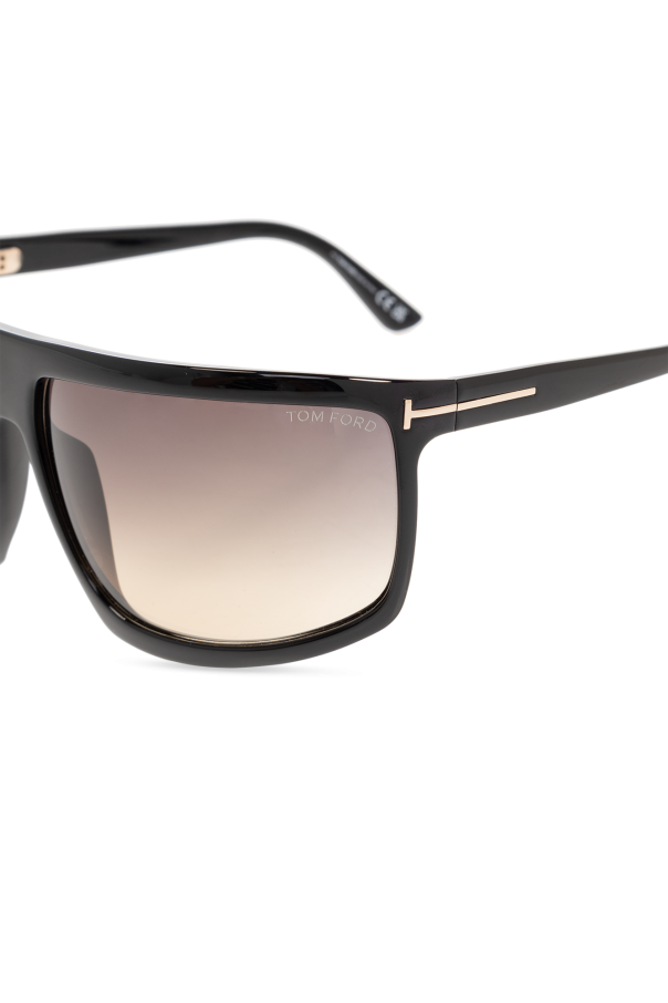 Black 'Clint' sunglasses Tom Ford - SchaferandweinerShops